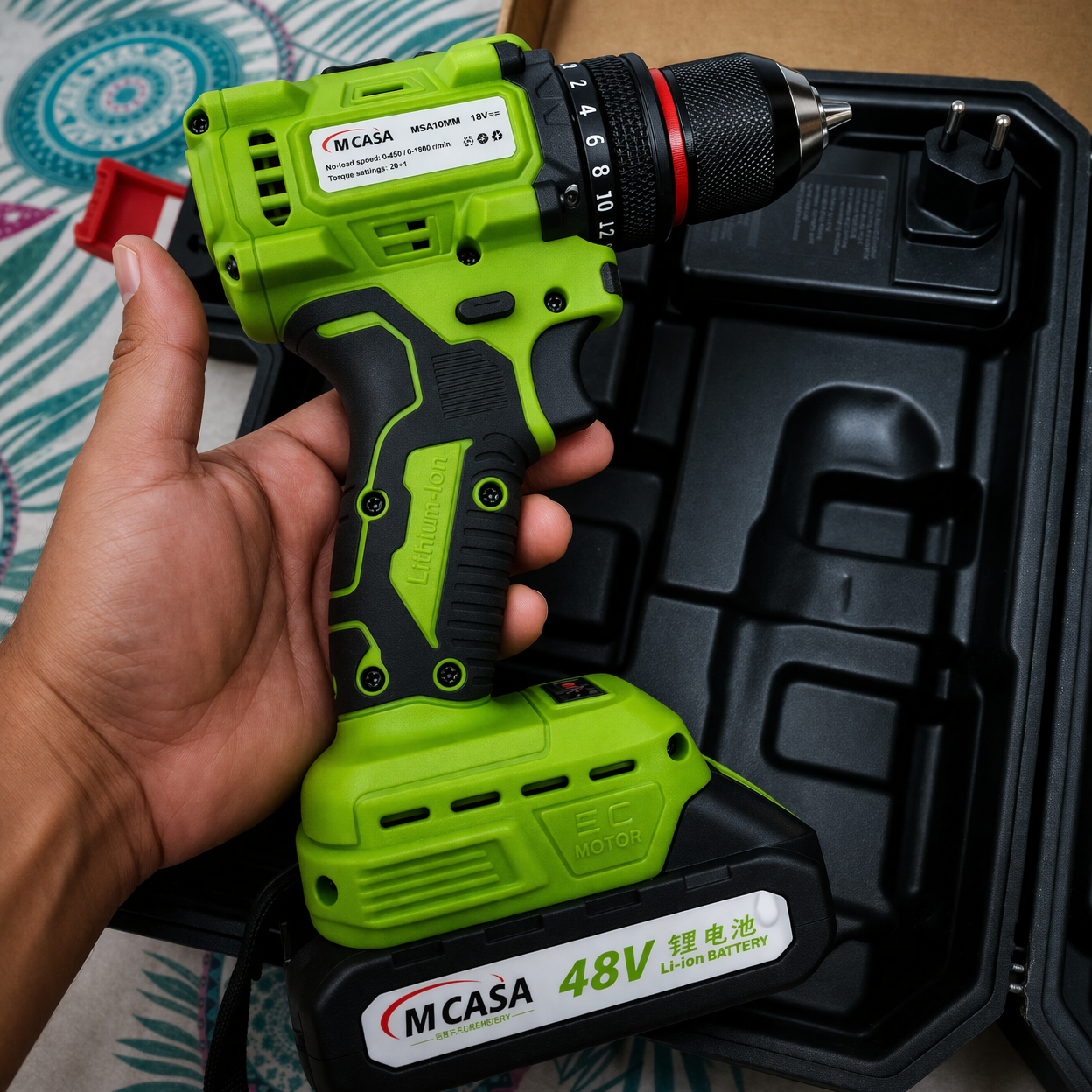 Taladro Inalámbrico MCASA 48V